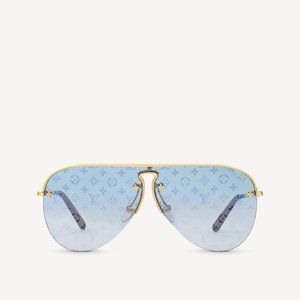 Louis Vuitton Greasemask sunglasses in Blue